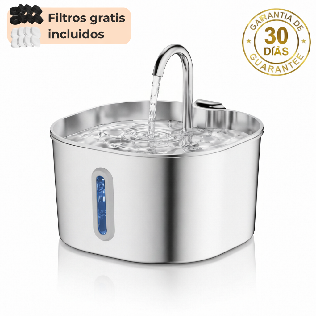Fuente de Agua de Acero Inoxidable