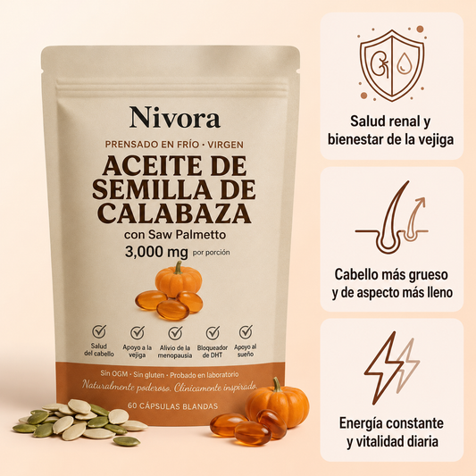 Cápsulas de aceite de calabaza